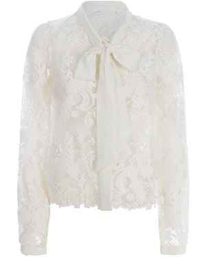 Self-Portrait Shirt - White