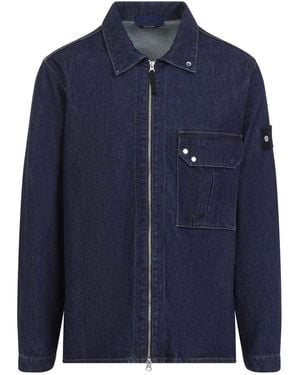 Stone Island Jacket Shirt - Blue