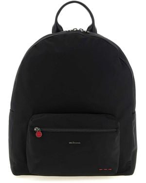Kiton Logo Backpack - Black