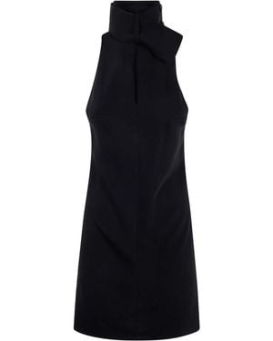 Courreges Mockneck Della Sciarpa - Nero
