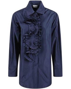 P.A.R.O.S.H. Taffetas Shirt - Blue