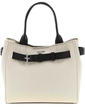 Tom Ford Small Shopping Bag - Natural