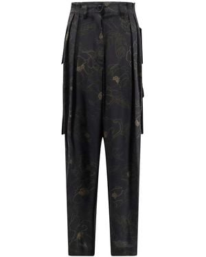 Dries Van Noten Trousers - Black