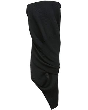 Pleats Please Issey Miyake Aerate Midi Dress - Black