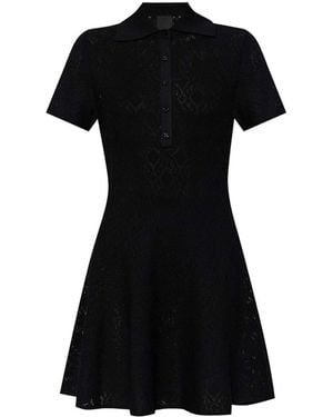 Givenchy Polo Knit Dress - Black