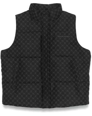 Daily Paper Pondo Cotton Monogram Bodywarmer - Black