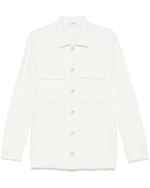 Lardini Cotton Shirt Jacket - White