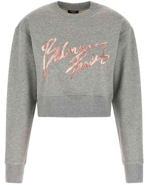 Balmain Sweatshirt - Grey