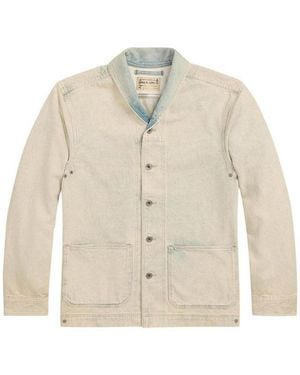 Ralph Lauren Oversized Faded Jacket - White