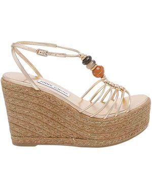 Jimmy Choo Lemi Wedges - Natural