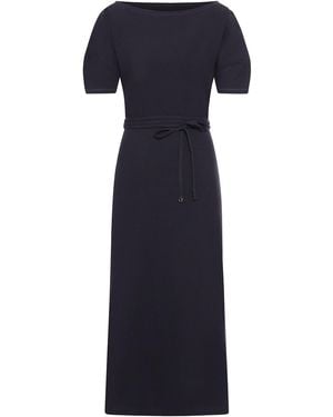 Lemaire Off-Shoulder Dress - Blue