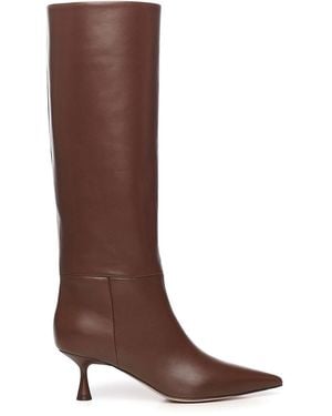 Gianvito Rossi Joyce Leather Boots - Brown