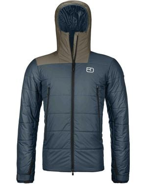 Ortovox Swisswool Zinal Jacket - Blue