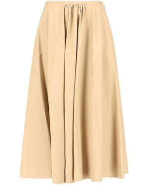 Aspesi Midi Skirt - Natural