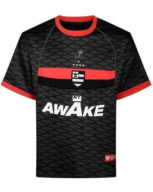 AWAKE NY Sport Jersey Ss Top - Black