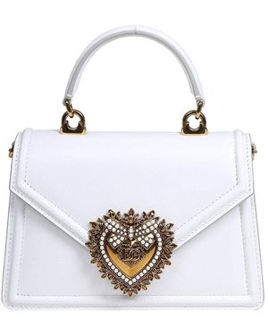 Dolce & Gabbana Devotion Small Bag - White