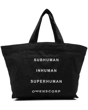 Rick Owens Beach Tote Bag - Black