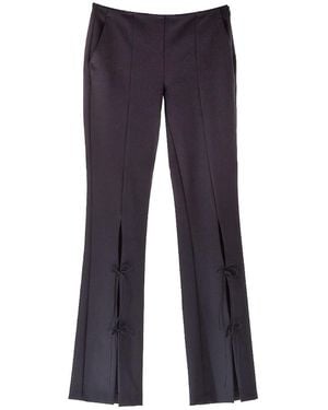Versace Jeans Couture Tecno Cady Open Pants - Blue