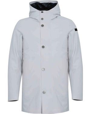 Rrd Winter Down Under Floating Parka Jacket - Blue