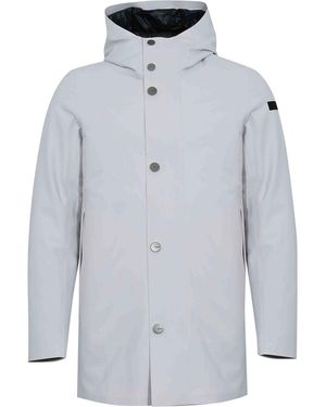 Rrd Winter Down Under Floating Parka Jacket - Blue