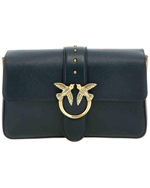 Pinko Love One Classic Crossbody Bag - Blue