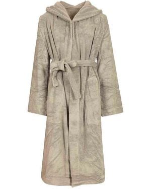Rick Owens Pentagram Bathrobe - Natural