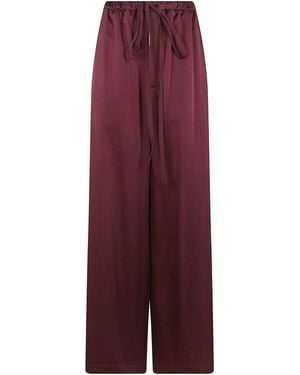 Ann Demeulemeester Nevi Lounge Trousers - Purple