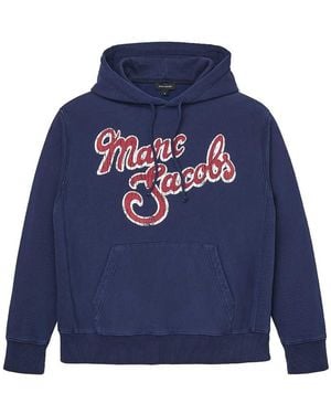 Marc Jacobs Marc Logo Hoodie - Blue