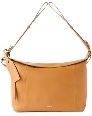 Furla Ginevra L Shoulder Bag - White