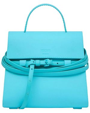 Moschino Tie Me Small Jelly - Blue