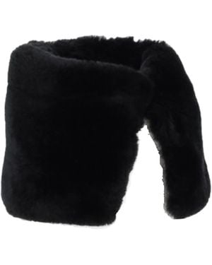 Antipast Fur Muffler - Black