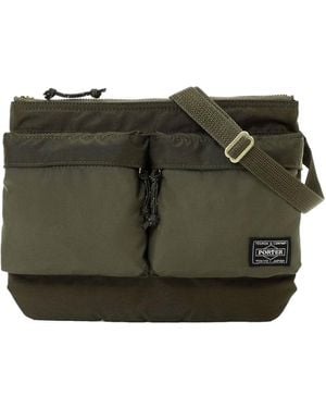 Porter-Yoshida and Co Force Shoulder Bag - Green