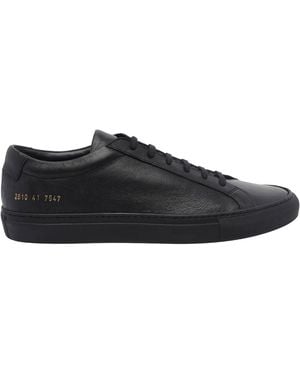 Common Projects Achilles Premium Sneakers - Black