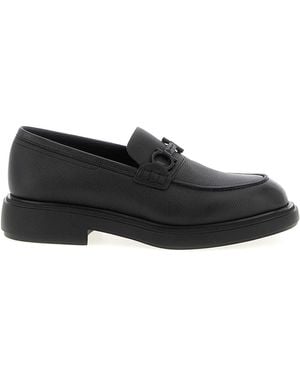 Ferragamo Arden Loafers - Black
