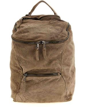 Giorgio Brato Leather Backpack - Natural