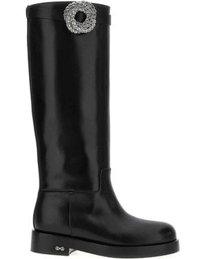 Mach & Mach Galaxy Boots - Black