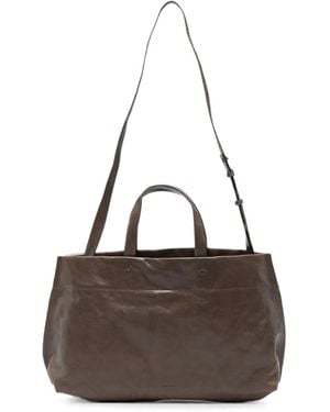 Lihann George Elli Leather Tote Bag - Brown