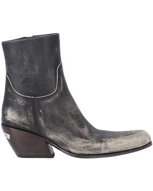 Balenciaga Memphis Boots - Brown