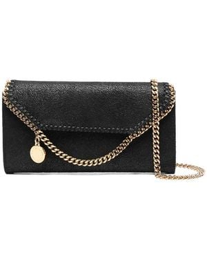 Stella McCartney Falabella Continental Wallet - Black