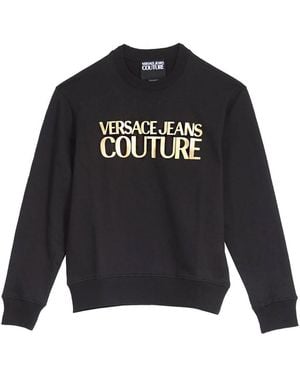 Versace Jeans Couture Logo Sweatshirt - Black