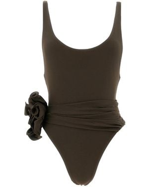 Magda Butrym 05' One-Piece Swimsuit - Brown