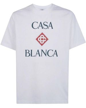 CASABLANCA Classic T-Shirt - White