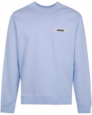 Jacquemus Le Sweatshirt Gros Gra - Blue