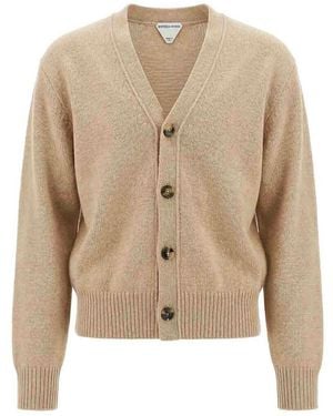 Bottega Veneta Cardigan - Natural