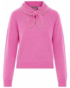 Essentiel Antwerp Suéter Cuello Redondo - Rosa