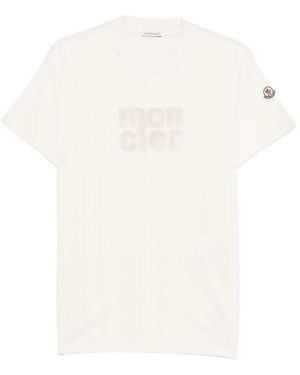 Moncler Short Sleeve Shirt - White