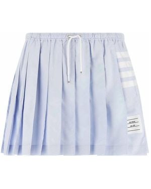 Thom Browne Minifalda - Azul