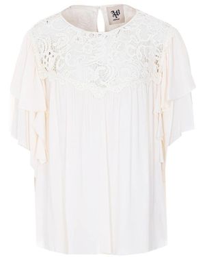 Aniye By Camicetta Jela Latte Fata - Bianco