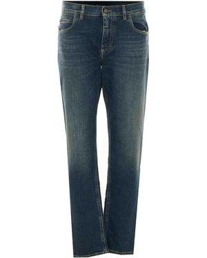 Dolce & Gabbana Stretch Regular Jeans - Blue