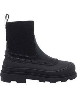 Moncler Vera Edge Booties - Black